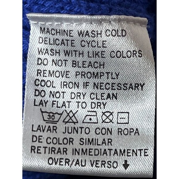 Vintage Knit Sweater M Red Retro Classic Old Money Preppy Patriotic USA Sporty - Picture 7 of 9